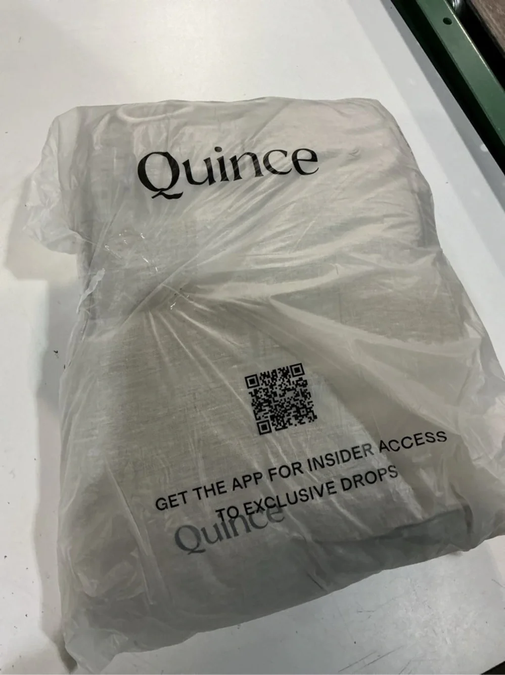 NEW $214 Quince KING European Linen Duvet Cover Set WITH SHAMS Natural Chambray